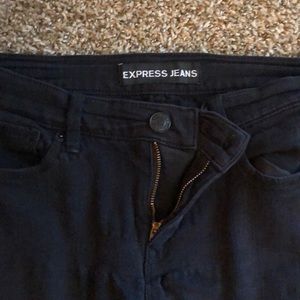 Express Black Jeans